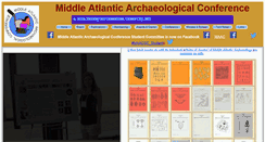 Desktop Screenshot of maacmidatlanticarchaeology.org